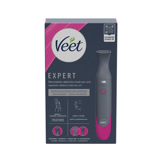 Veet® Expert Recortador Eléctrico todo en uno para mujer