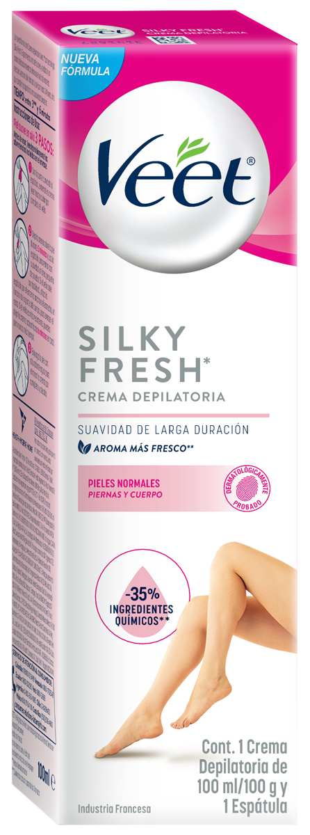 Veet Crema depilatoria para piel normal  100 ml - Piernas y Cuerpo