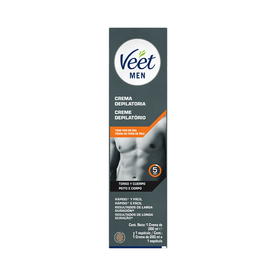 Veet Men Crema Depilatoria 200 ml