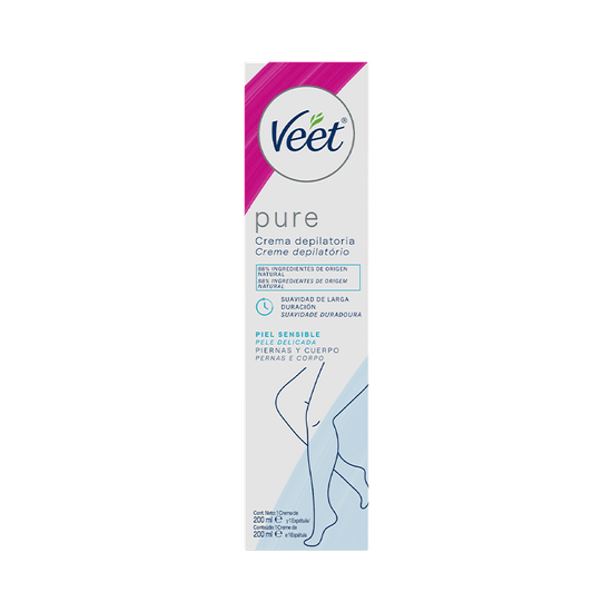 Veet Crema Depilatoria para Piel Sensible  200 ml