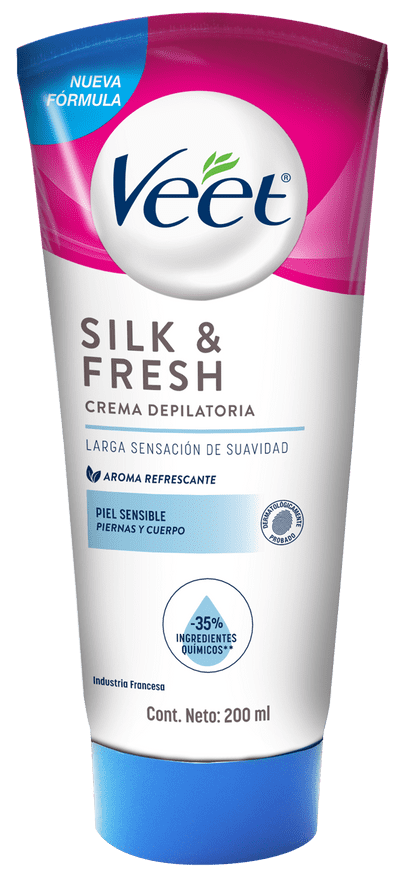 Veet Crema depilatoria para piel sensible  200 ml - Piernas y Cuerpo